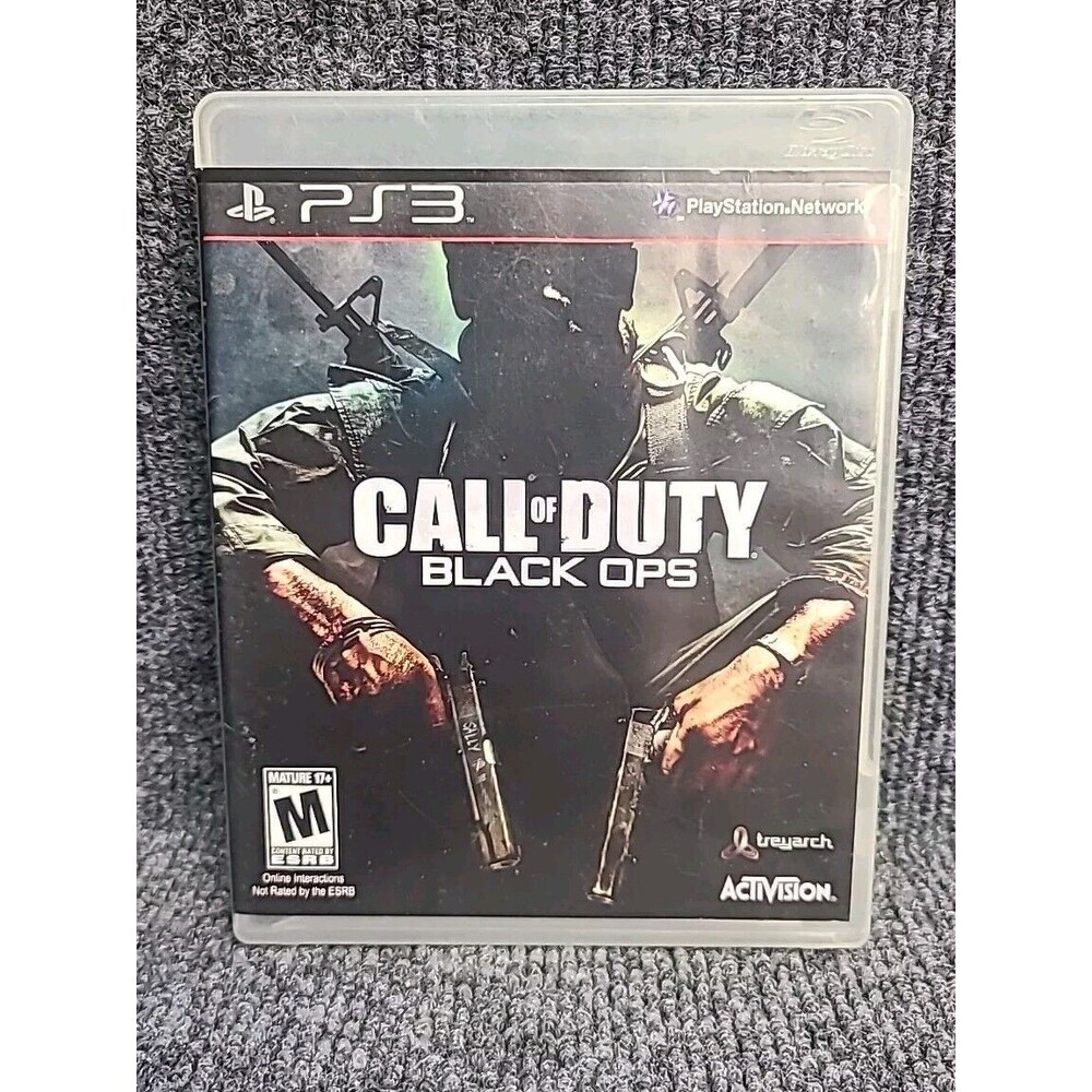 PS3 Call of Duty Black Ops Sony PlayStation 3 2010 W/ Manual Tested
